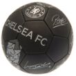 Kép 1/3 - Chelsea FC fekete focilabda, aláírásokkal