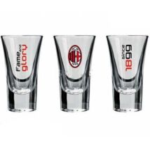 AC Milan pohár vodkás 50ML 3db-os